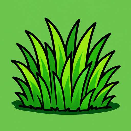 PLANT VS ZOMBİ DEKİ ÇİM.
In-Game asset.  2d.  High contrast.  No shadows