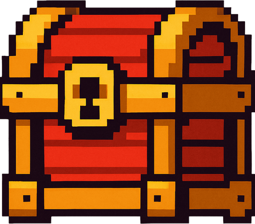 Retro pixel style from arcade