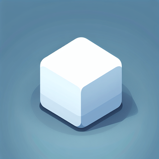 White square with round corners, flat shaded, hyper casual game. Single Game Texture. In-Game asset. 2d. Blank background. High contrast. No shadows.