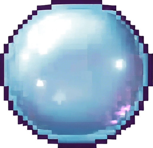 Totally popped deinflated bubble