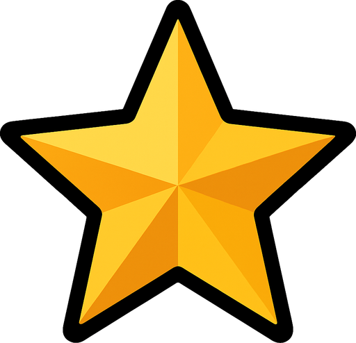 Yıldız.
In-Game asset.  2d.  High contrast.  No shadows