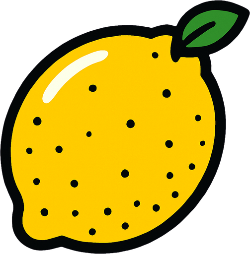 make the lemon.
In-Game asset.  2d.  High contrast.  No shadows