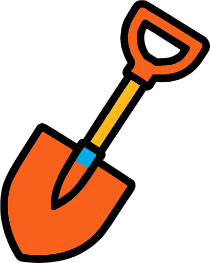 pala.
In-Game asset.  2d.  High contrast.  No shadows