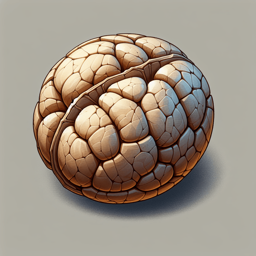 A dried split pea..
Single Game Texture.  In-Game asset.  2d.  Blank background.  High contrast.  No shadows