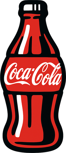 Coca Cola.
In-Game asset.  2d.  High contrast.  No shadows