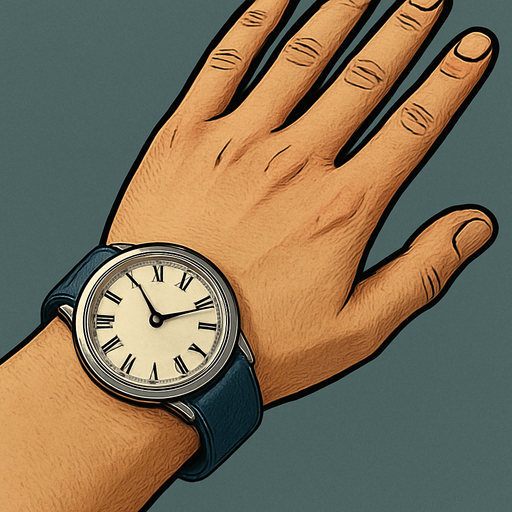 quiero el reloj mas detallado y en un etilo mas realista