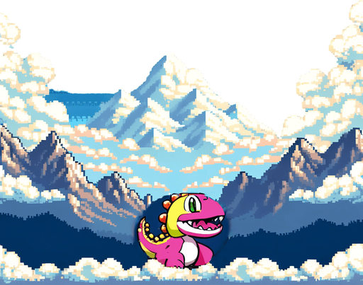 The bubble booble arcade game dragon