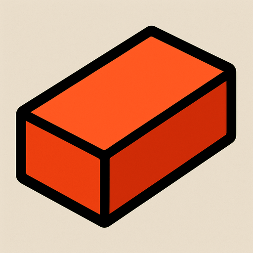Survivor.io style 2D brick made by HABBY PTE. LTD..
In-Game asset.  2d.  High contrast.  No shadows