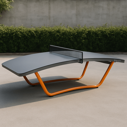 Photorealistic TEQBALL table from side-view