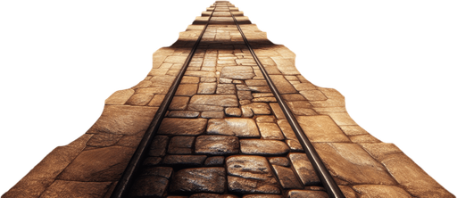 corridor in a medieval castle