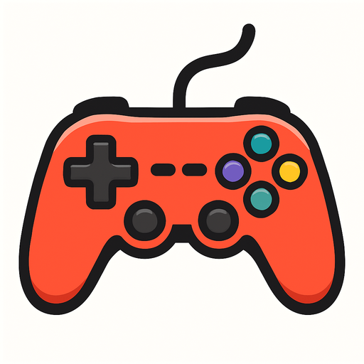 gamepad photo.
In-Game asset.  2d.  High contrast.  No shadows