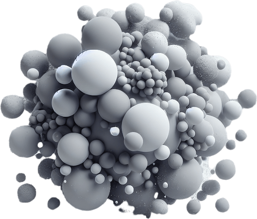 pariculas cinzas, fundo png.
Single Game Texture. In-Game asset. 3d. Blank background. High contrast. No shadows.