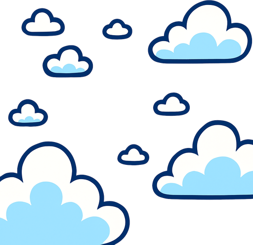 2D Video game Background with not platform just SKY.
In-Game asset.  2d.  High contrast.  No shadows