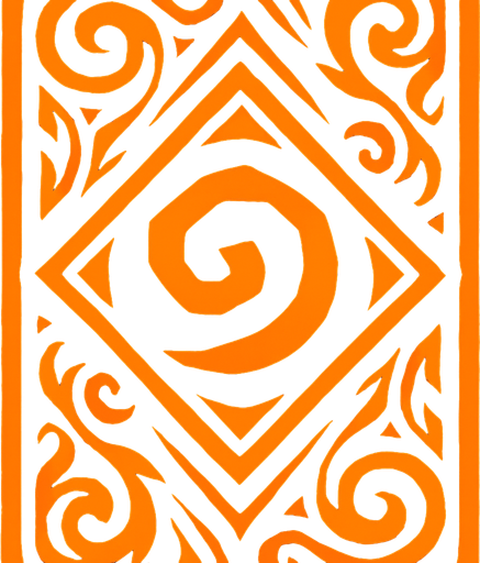 card back.
In-Game asset.  2d.  High contrast.  No shadows