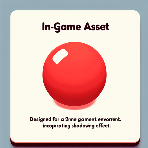 round red 2d.
Single Game Texture.  In-Game asset.  2d.  Blank background.  High contrast.  No shadows