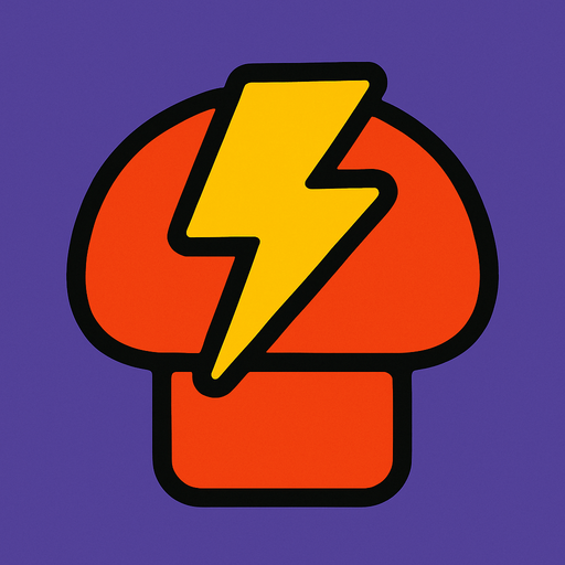 power up.
In-Game asset.  2d.  High contrast.  No shadows