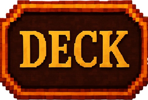Deck yaz ama düzgün bir arka planla