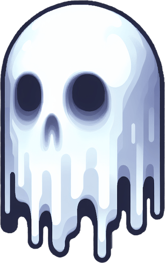 Floating ghost head
Single Game Texture. In-Game asset. 2d. Blank background. High contrast. No shadows.