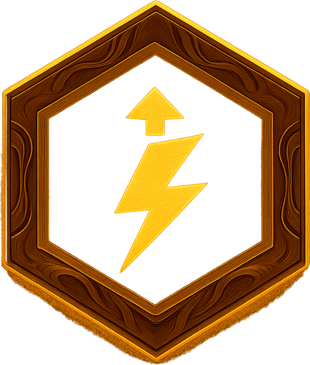 Add a boosted icon symbolizing that this button has improved / boosted power