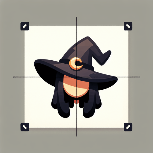 stylized wich head.
Single Game Texture. In-Game asset. 2d. Blank background. High contrast. No shadows.