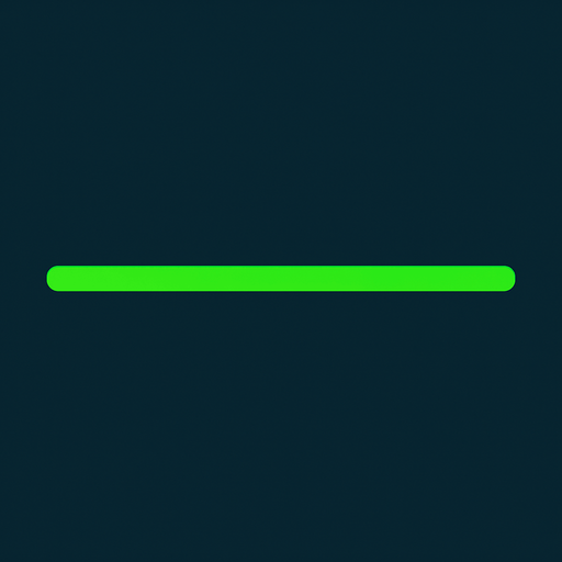 straight line.
In-Game asset.  2d.  High contrast.  No shadows