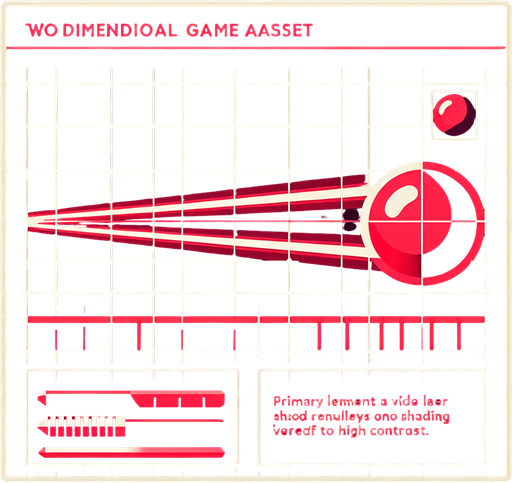 red laser horizontal.
Single Game Texture. In-Game asset. 2d. Blank background. High contrast. No shadows.