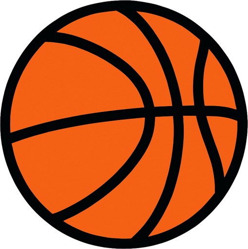 BASKETBALL.
In-Game asset.  2d.  High contrast.  No shadows
