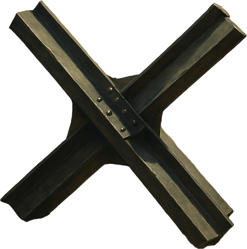 Steel anti-Tank Obstacle