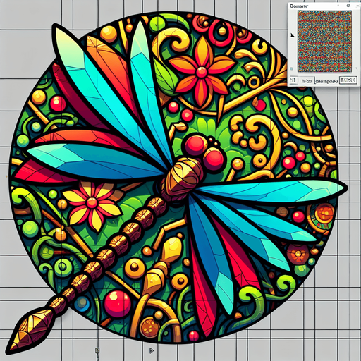 Dragonfly, small but detailed.
Single Game Texture.  In-Game asset.  2d.  Blank background.  High contrast.  No shadows