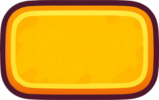 button background.
In-Game asset.  2d.  High contrast.  No shadows