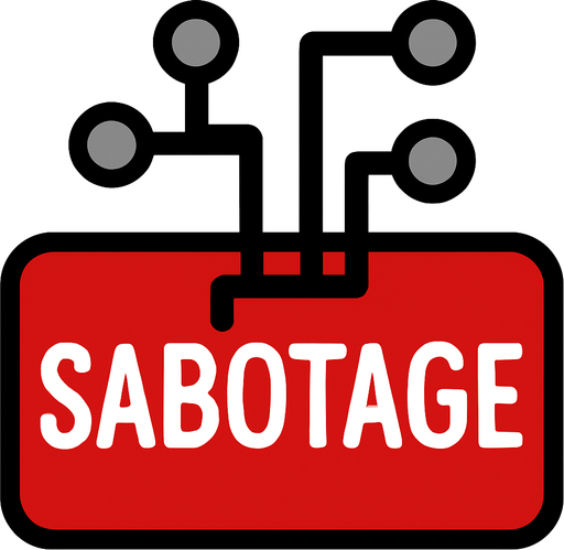 among us sabotageConnectionsButton.
In-Game asset.  2d.  High contrast.  No shadows