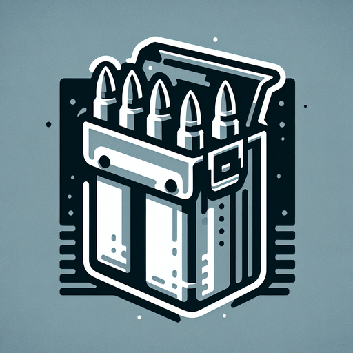 A simle ammionitins pack.
Single Game Texture.  In-Game asset.  2d.  Blank background.  High contrast.  No shadows