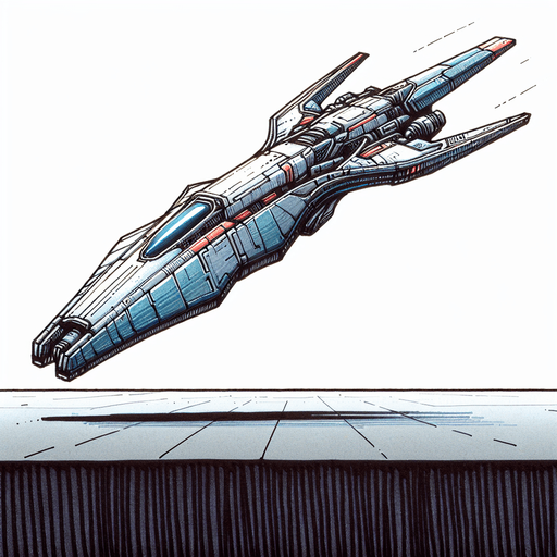 alien spaceship heading down.
Single Game Texture. In-Game asset. 2d. Blank background. High contrast. No shadows.