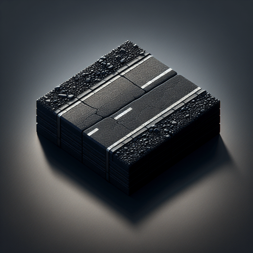 Black road.
Single Game Texture. In-Game asset. 2d. Blank background. High contrast. No shadows.