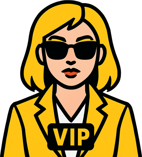 vip bir customer çiz sarı ceketli olsun ve sarı saçlı olsun önden bakılmış bir şekilde. In-Game asset. 2d. High contrast. No shadows.
In-Game asset.  2d.  High contrast.  No shadows