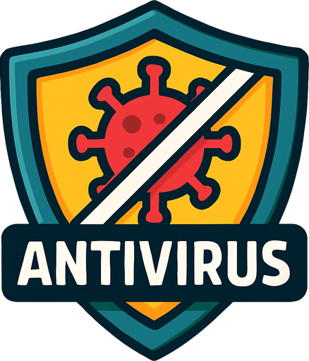 antivirus.
In-Game asset.  2d.  High contrast.  No shadows