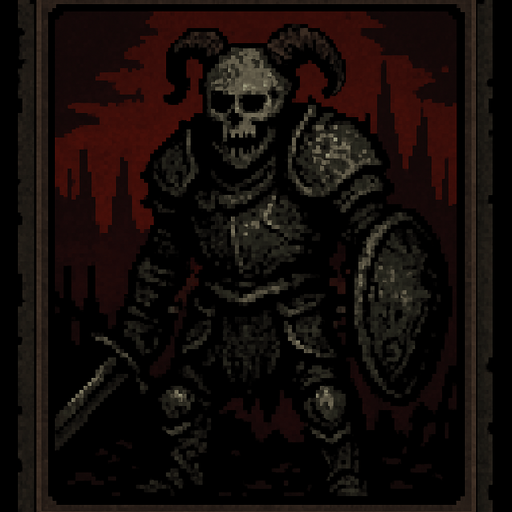 Kart alanı dark souls style 2d pixel art.
In-Game asset.  2d.  High contrast.  No shadows