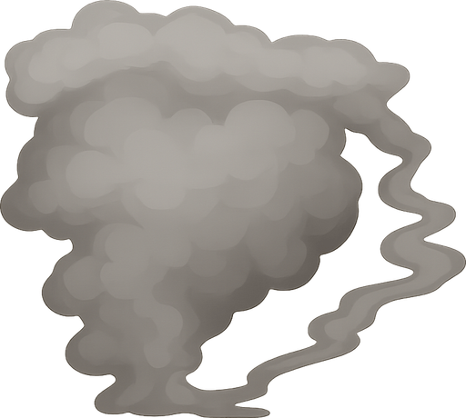 smoke. No background. Transparent background. Blank background. No shadows. 2d. In-Game asset. flat