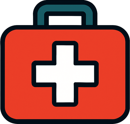 healty pack middle white plus.
In-Game asset.  2d.  High contrast.  No shadows