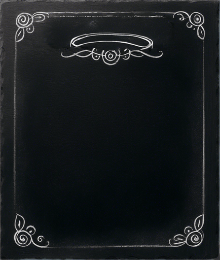 "POTION" handwritten in chalk