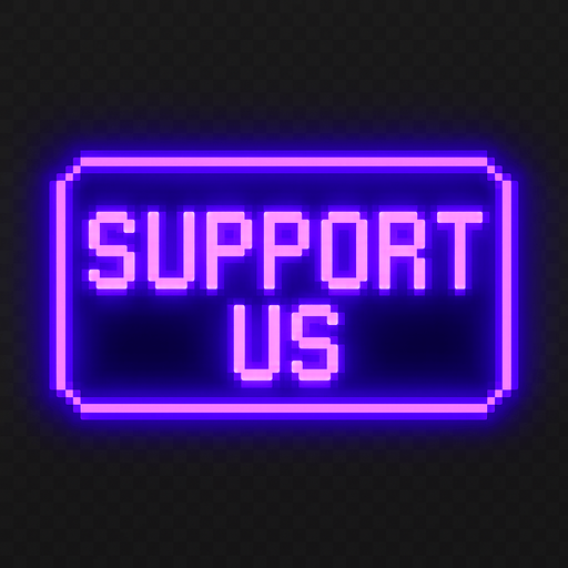 Write SUPPORT US instead of SETTINGS.