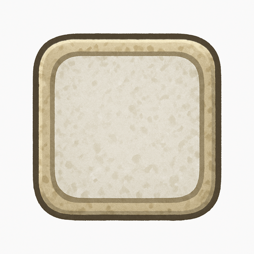 White square with round corners Single Game Texture. In-Game asset. 2d. Blank background. High contrast. No shadows.

Reuse prompt.
Single Game Texture.  In-Game asset.  2d.  Blank background.  High contrast.  No shadows.
In-Game asset.  2d.  High contrast.  No shadows