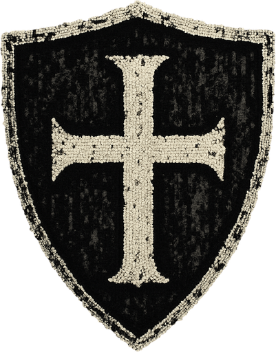Kalkan logosu Dark souls style 2d pixel art.
In-Game asset.  2d.  High contrast.  No shadows