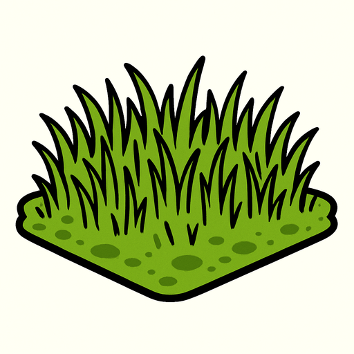 grass çim zemim kısa çimli zemin.
In-Game asset.  2d.  High contrast.  No shadows