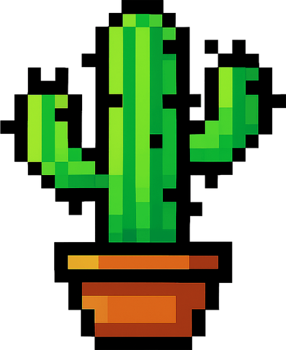 pixsel diken.
In-Game asset.  2d.  High contrast.  No shadows