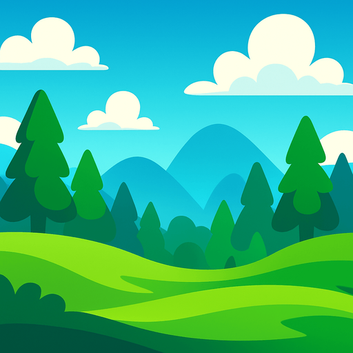 modern mobile game background.
In-Game asset.  2d.  High contrast.  No shadows