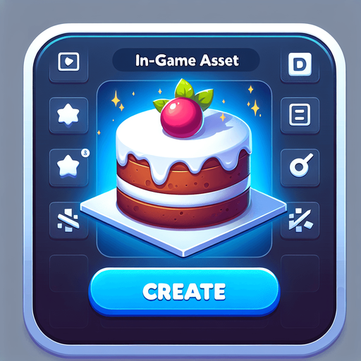 cake.
Single Game Texture.  In-Game asset.  2d.  Blank background.  High contrast.  No shadows