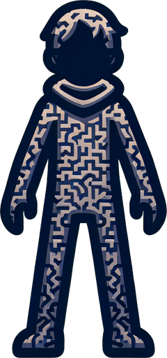 human.
Single Game Texture. In-Game asset. 2d. Blank background. High contrast. No shadows.