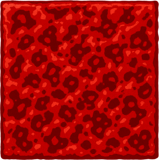 red blood texture, square bar.
In-Game asset.  2d.  High contrast.  No shadows
