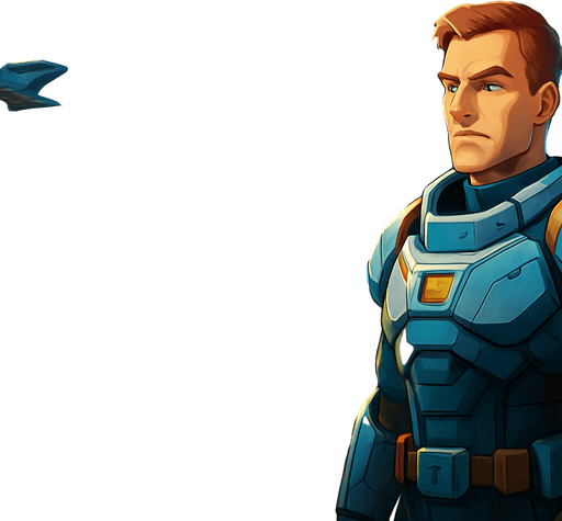 Fullscreen modern App Store landscape banner, 16:9, high definition, for a game titled "Galactic Colony Command" and with the description "Kendi uzay kolonini kur, kaynakları topla, otomasyon sistemleri geliştir ve diğer kolonilerle stratejik savaşlara girerek galaksinin hakimi ol!". No text on banner!